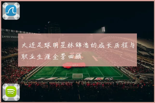 大连足球明星林锦浩的成长历程与职业生涯全景回顾